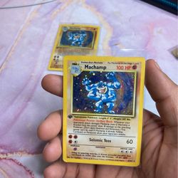 Machamp Holo 1st Edition 