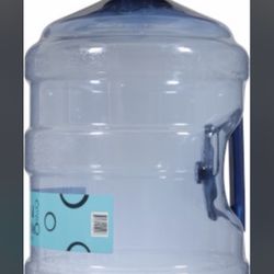 5 Gallon Empty Water Containers 