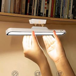 Modern  Under Cabinet Lights Rechargeable Portable Magnetic Dimming USB Led Desk Lamp for Makeup Reading Study Kitchen