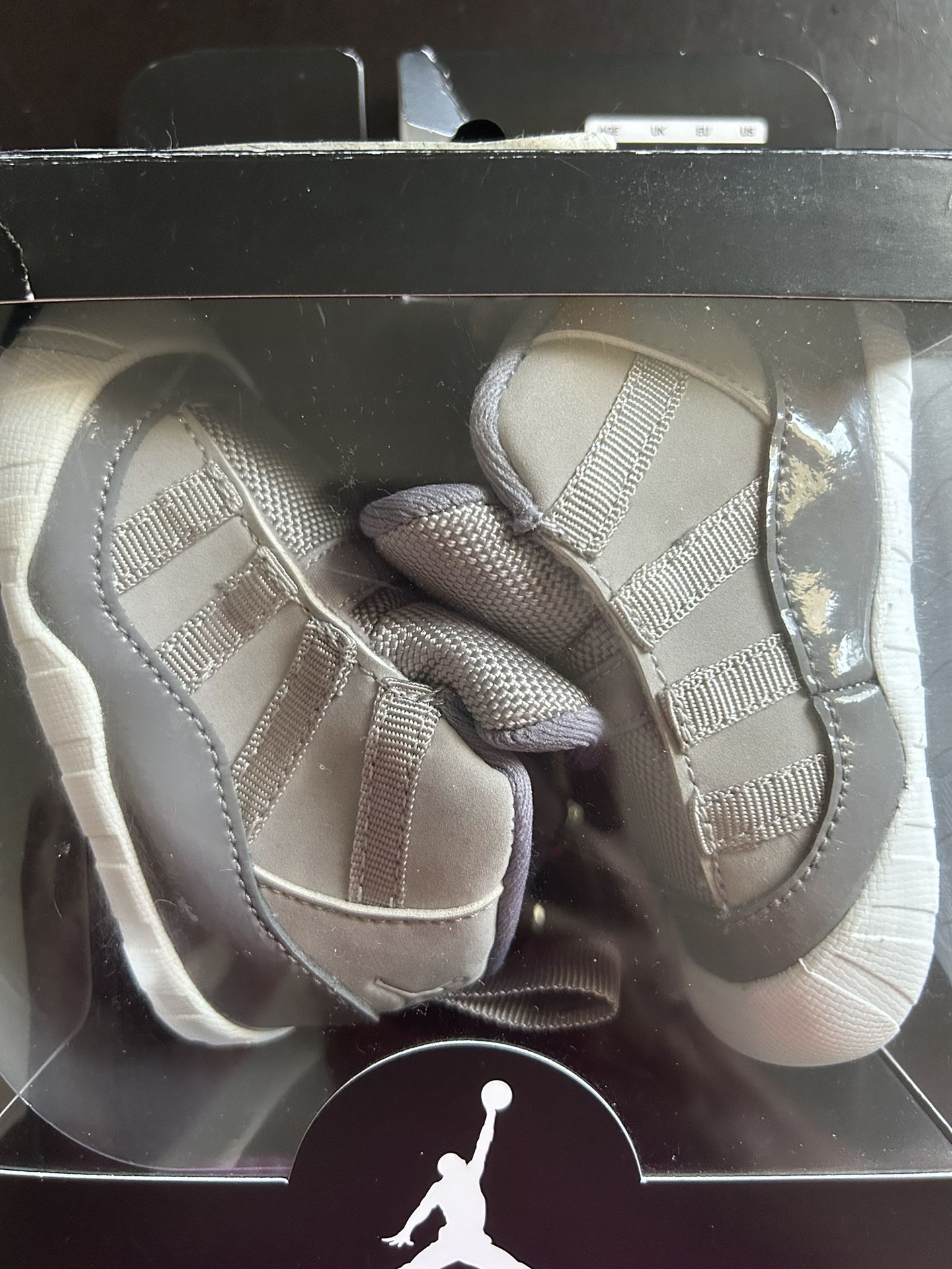 Cool Grey Jordan 11 Crib Booties for Sale in Oakland Park, FL - OfferUp
