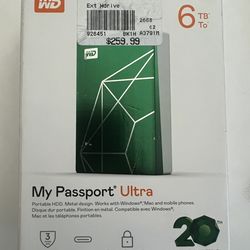 WD My Passport Ultra External Hard Drive