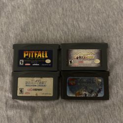 GAMEBOY ADVANCED GAME CARTRIDGES 