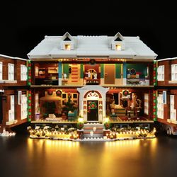 Home alone Legos with lights