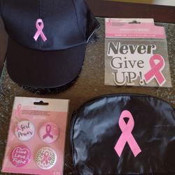 Never Give Up Cancer Awareness Items 