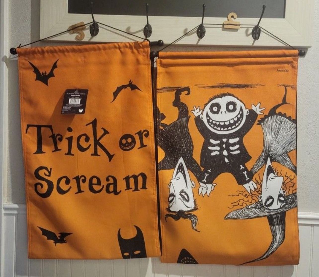 Disney Hanging Banner Nightmare Before Christmas. New.
