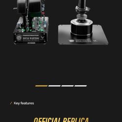 Hotas Warthog Joystick And Throttle