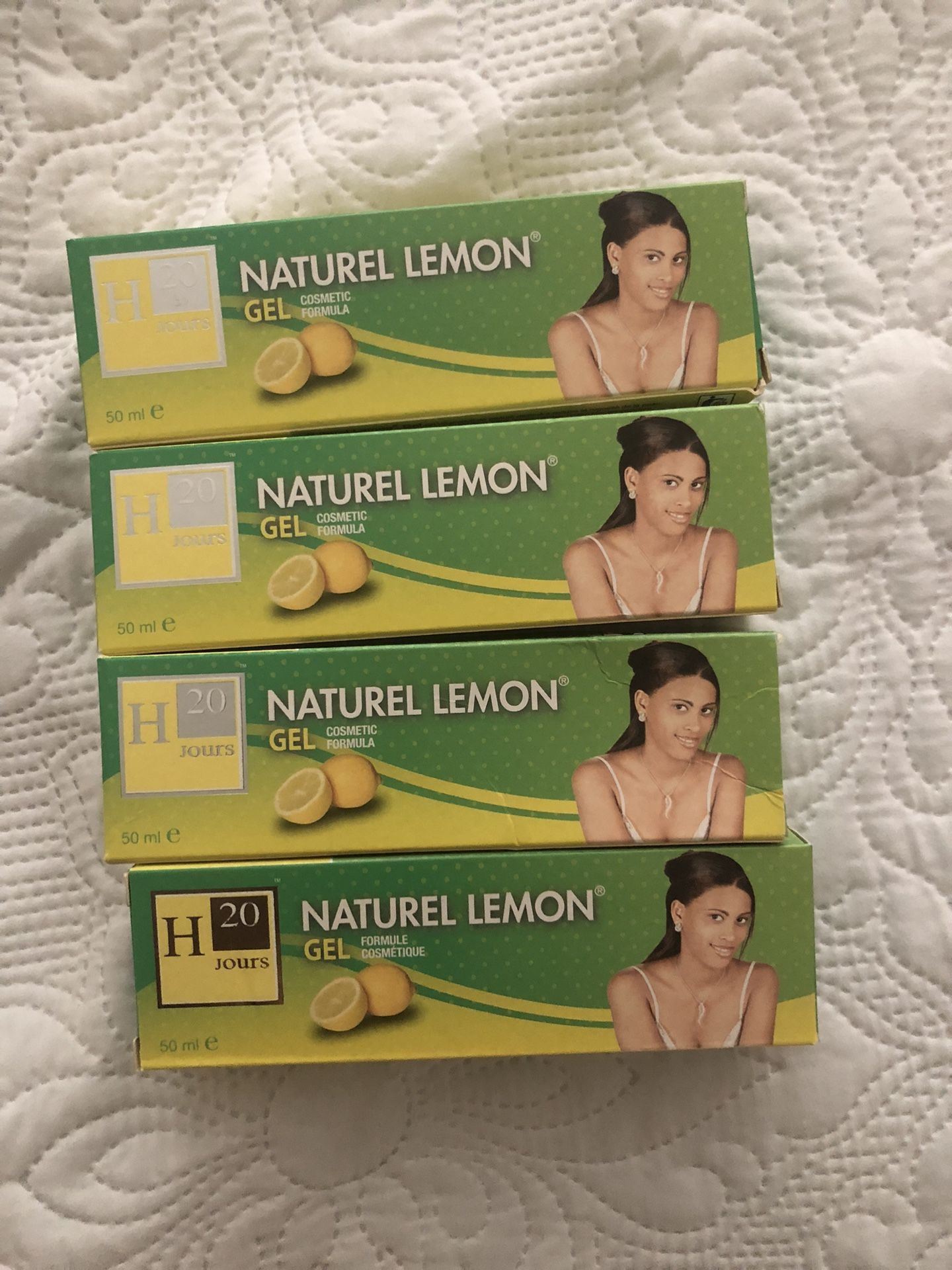  H20 naturel Gel tube 4pk