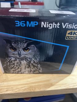 Night Vision New In Box 36 Mp 3 1/2 Inch Screenx2
