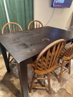 Table and chairs