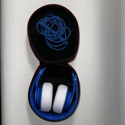 Beats by Dr. Dre Mixr - Ear Headphones - Blue - Good Condition