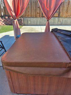 Hot tub cover, lifter, protector