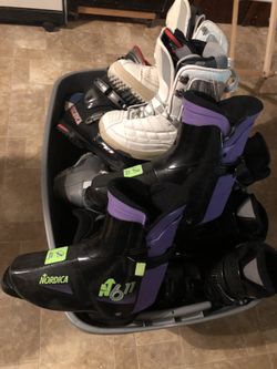 Snowboard and ski boots