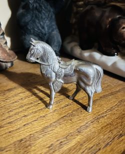 Small Vintage Metal Horse 