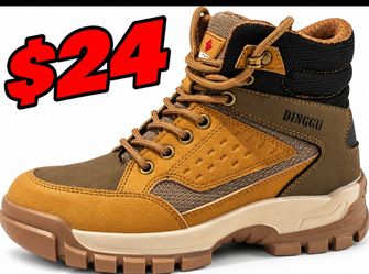 Bota de trabajo punta de hierro #7