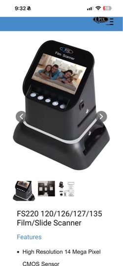 Pix Digital FS220 Film and Slide Scanner