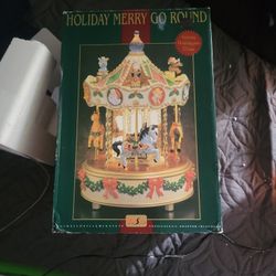 Holiday Carousel In Box