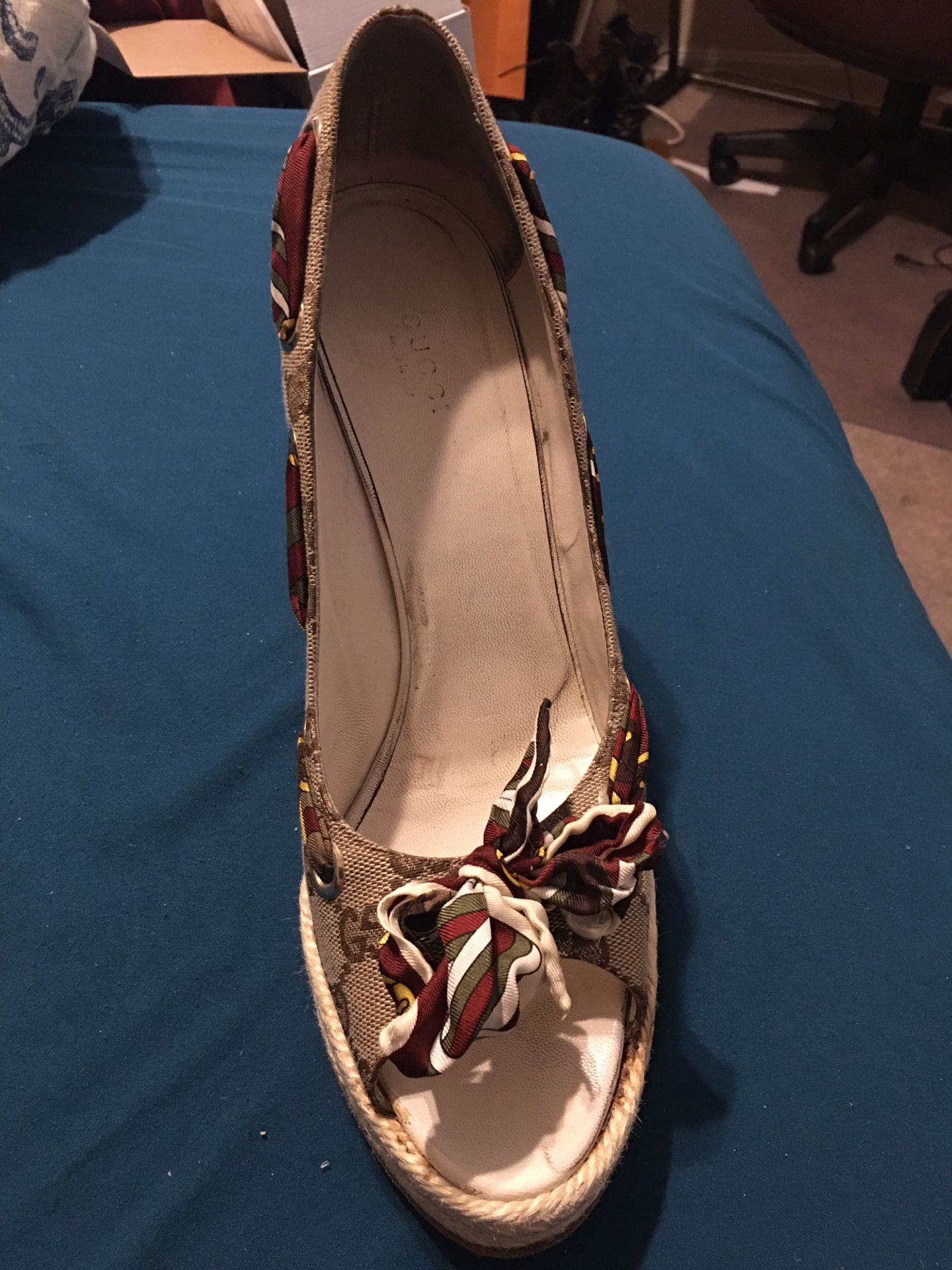 Authentic Gucci and Burberry heels