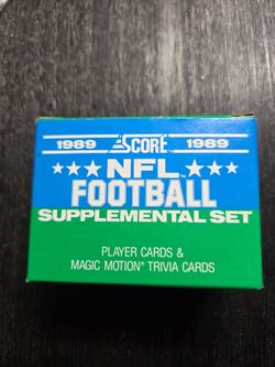 1989 score supplemental set