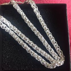 20” Sterling Silver Necklace 