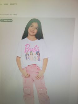 Barbie Girls Shirt Size 14