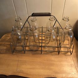 Antique Milk Caddy