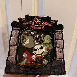 NEW Nightmare Before Christmas Jumbo Pin | Limited Edition 25th Anniversary