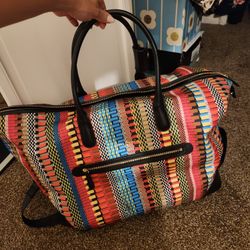 Vera Bradley xLarge Duffel CarryOn Cha-Cha