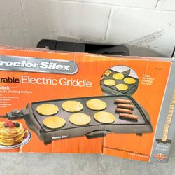 Proctor Silex Electric Griddle
