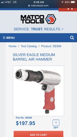 Matco air hammer