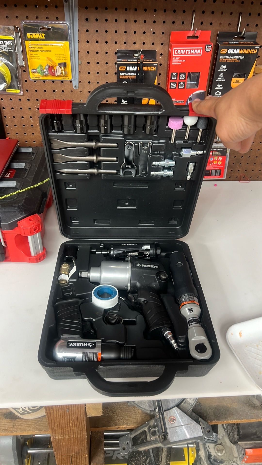 Husky air tool kit