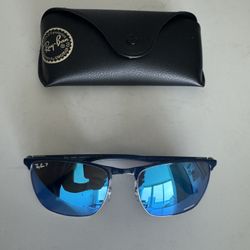 Blue Ray-Ban polarized chromance Sunglasses 