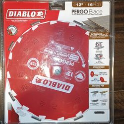 12" INCH  16 PCD PERGO BLADE 