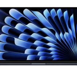 Brand New ~ Apple - MacBook Air 15-inch Laptop - M3 chip Built for Apple Intelligence - 8GB Memory - 256GB SSD - Midnight