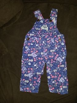 Infant girl Oshkosh Coveralls