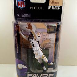 McFarlane 2010 Brett Favre Minnesota Vikings NFL Elite Figure