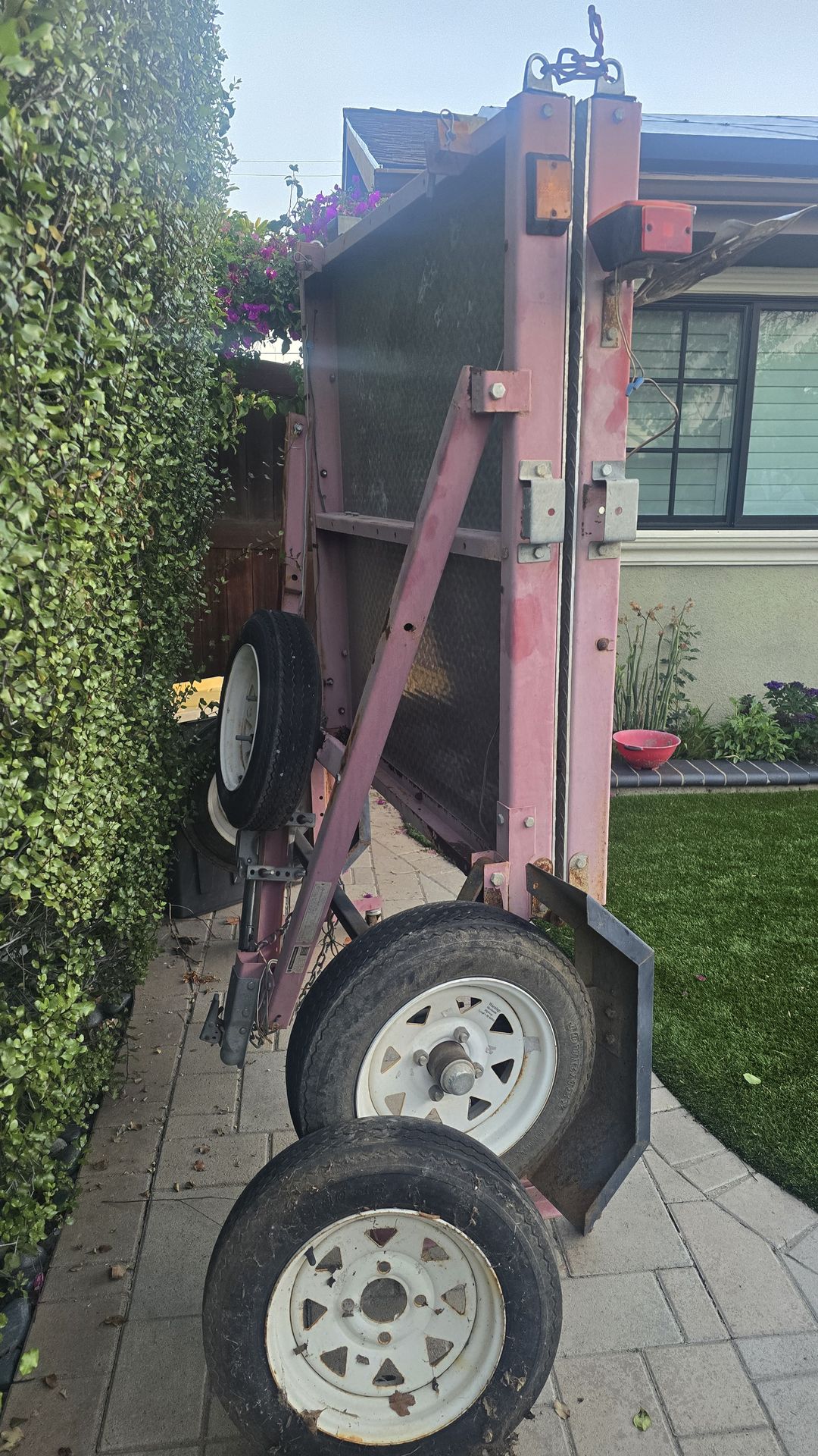 Harbor freight trailer, new light kit included