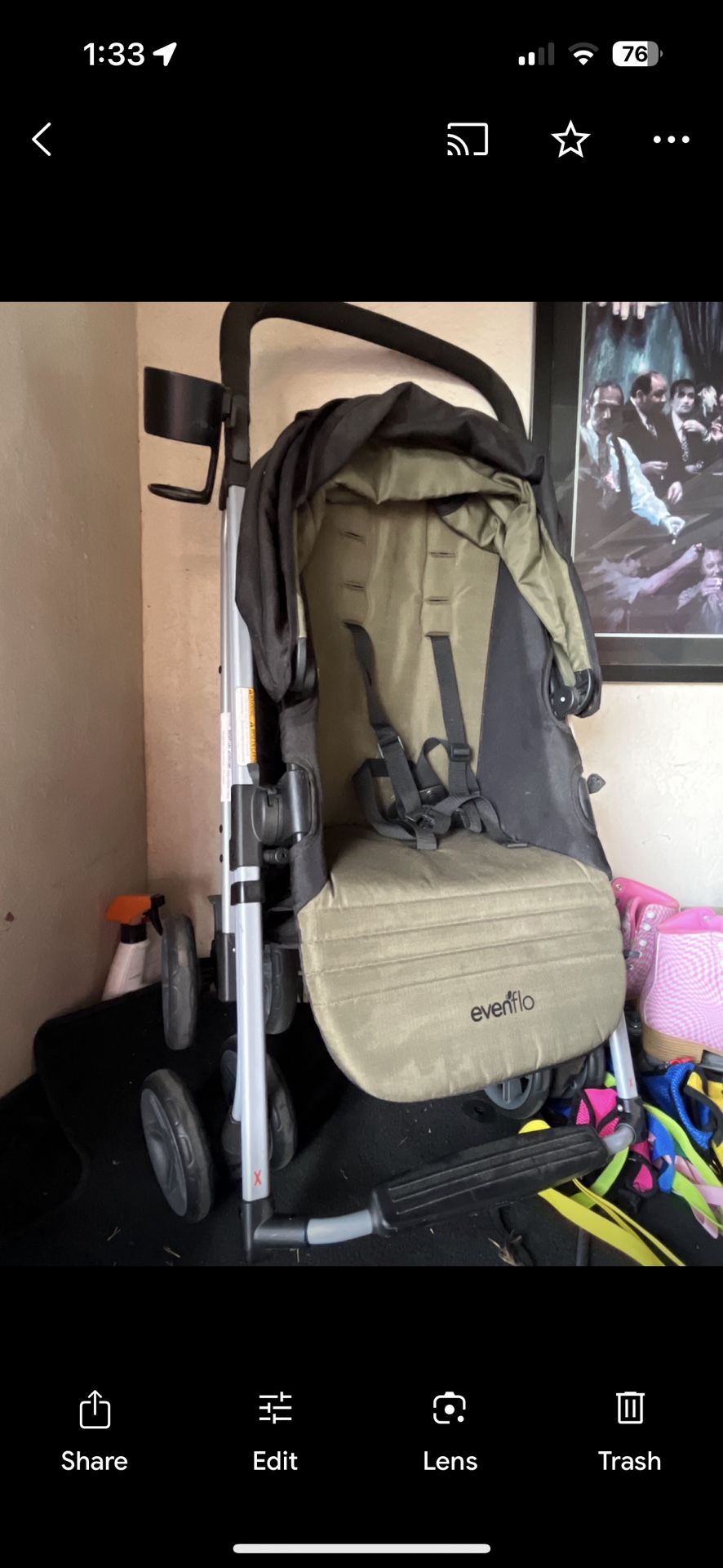 Evenflo Reversi Lightweight Reversible Stroller,