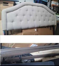Queen Headboard & Frame