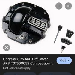 ARB Diff Cover For Chrysler 8.25 Rear Axle