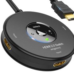 (New) Hdmi  Switch 4K@60Hz, HDMI Splitter 3 in 1