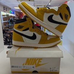 Air Jordan 1 Retro High Og Yellow Ocher Size:11