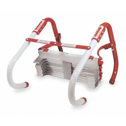 Emergency Escape Ladder, 13 And 25 ft, Steel, 1,000 lb Capacity