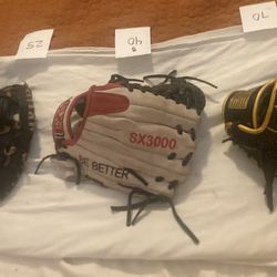 Baseball gloves