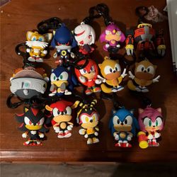 Sonic keychains