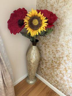 Pier 1 Flowers With Vase