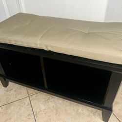 Crate and Barrel Storage and Sitting Bench  