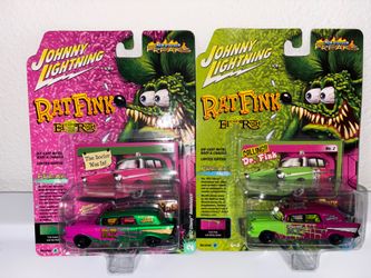 Rat Fink Ed “Big Daddy” Roth Street Freaks ‘57 Chevy Ambulance 1:64 Scale