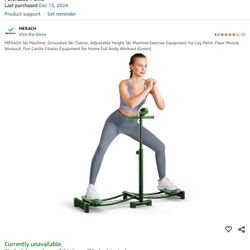 Brand New Marach Ski Exercise Equipment