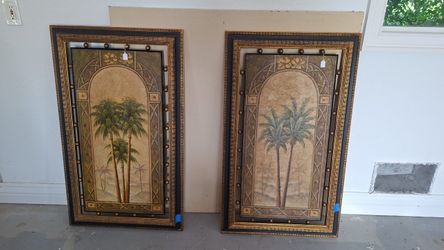 CUADROS DE PALMERAS