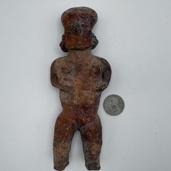 Pre-Columbian Mesoamerican Art Terracotta Figure Shaft Tomb